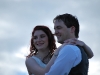A married couple (Simon and Anita's Wedding)