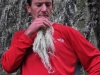 Chris thoughtfully strokes his beard (The Pyramid, Arthurs Pass)