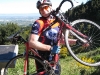 Cris likes his road bike (Port hills, Christchurch)
