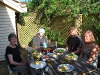 Eating dinner with Mum, Toby, and Frauke 5 (Christchurch)