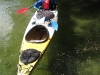 Frauke in kayak (Abel Tasman)