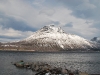 A snowy mountain (Norway)