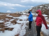 Cris and Emily blowing in the wind (Norway)