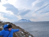 Cris prepares for lift off (Norway)