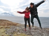 Emily and Chris lift off (Norway)