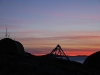 Silouette of tent (Norway)