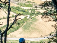 Ari finishing a section (Pallerols June 2022)