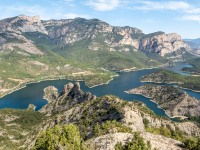 Great view down to the hydro lake (Pallerols June 2022)