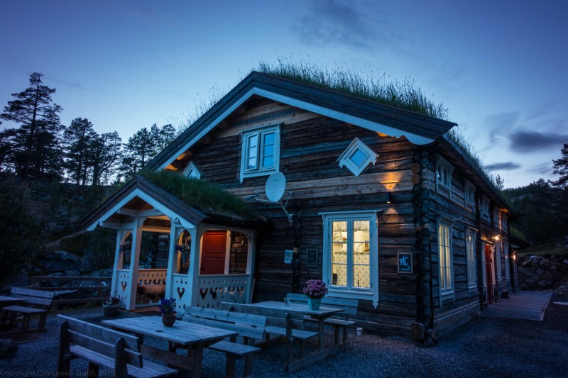 A restaurant (Cycle Touring Norway 2016)