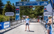 At the finish line in Arco (Tour Transalp 2023)