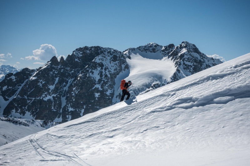 Craig ascending(Jamtalhuette-Heidelbergerhuette April 2017)