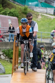Leonie about to start the mountain TT (TdK 2016)