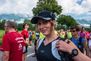 Leonie at the start (LGT Marathon)