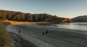 On the beach (D’Urville Island Bike Packing Feb 2021)