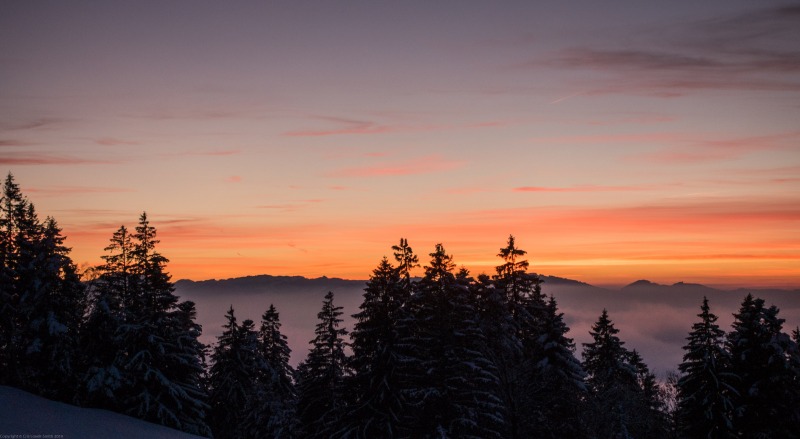 Ski touring Pfaender (Austria)