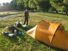 Camp at the start of the tramp (Rabbit Pass Tramp Dec 2014)