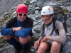 Cris and Leonie after the ascent 2 (Rabbit Pass Tramp Dec 2014)
