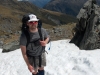 Cris near Gillespie Pass (Rabbit Pass Tramp Dec 2014)