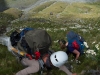 Looking down (Rabbit Pass Tramp Dec 2014)