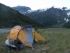 Tent at Ruth Flat (Rabbit Pass Tramp Dec 2014)
