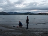 Washing dishes at Lake Wanaka