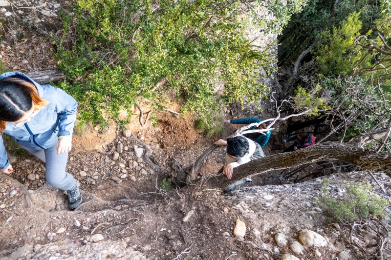 A bit of scrambling (Weekend in Montserrat Nov 2023)