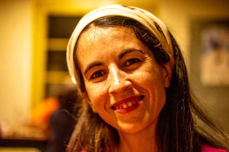 Ari smiling (Weekend in Montserrat Nov 2023)