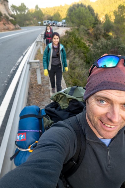 Arriving back at the car (Weekend in Montserrat Nov 2023)