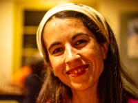 Ari smiling (Weekend in Montserrat Nov 2023)