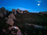 View of Refugi d'Agulles Vicenç Barbé (Weekend in Montserrat Nov 2023)