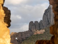 View towards the window in the rock (Weekend in Montserrat Nov 2023)