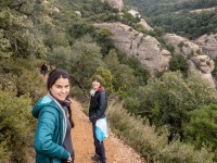 Walking back to the hut (Weekend in Montserrat Nov 2023)