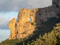 Window in the rock (Weekend in Montserrat Nov 2023)