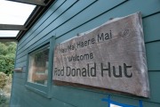 The hut (Rod Donald Hut March 2021)