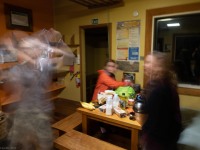 Simon is a blurry monster (Rod Donald Hut March 2021)