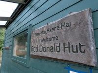 The hut (Rod Donald Hut March 2021)