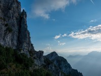 View back along the ridge (Three Sisters 2018)