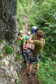 Brustwand Klettersteig (Salzkammergut Adventures)