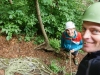 Cris and Johannes about to start a multi-pitch route (Salzkammergut Adventures)