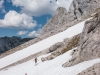 Crossing more snow (Hofpürglhütte)