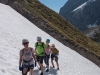 Crossing snow (Hofpürglhütte)