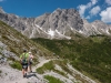 Heading off for a via ferrata (Hofpürglhütte)
