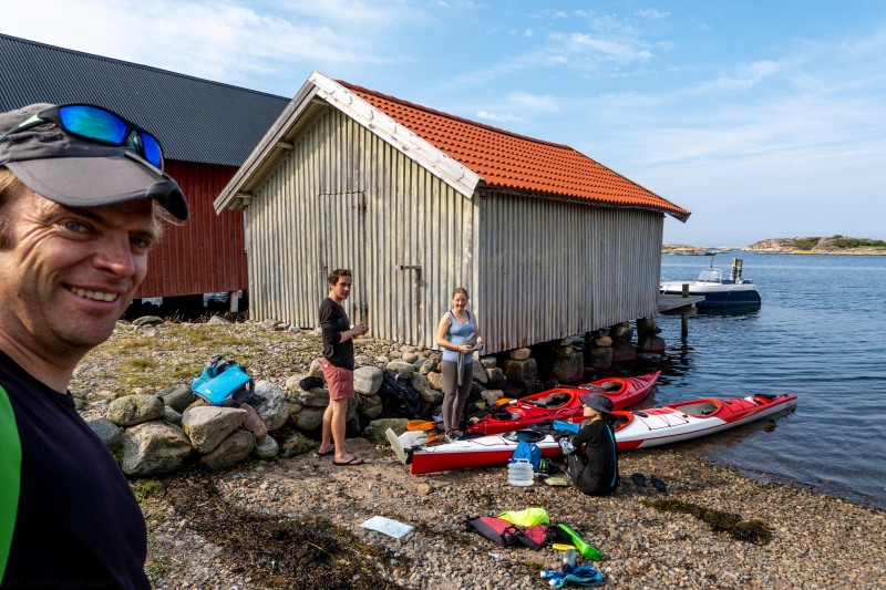 Getting packed for the first adventure (Seakayaking Sweden, August 2024)