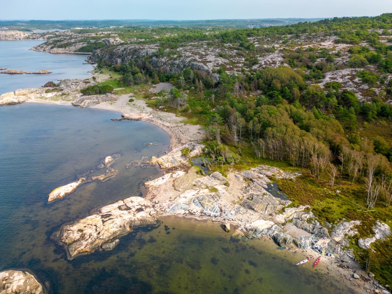 View from above (Seakayaking Sweden, August 2024)