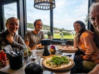 Dinner on arrival (Seakayaking Sweden, August 2024)