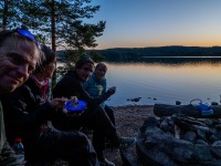 Dinner time (Seakayaking Sweden, August 2024)