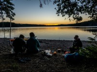 Getting dinner ready (Seakayaking Sweden, August 2024)