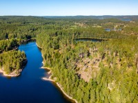 Lake in a lake (Seakayaking Sweden, August 2024)