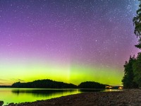 The northern lights (Seakayaking Sweden, August 2024)