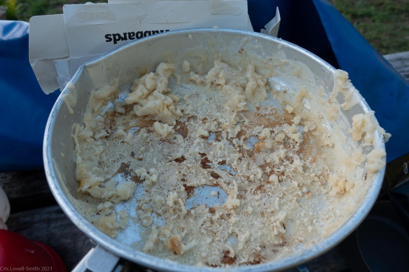 Craig's pancake pan (Seakayaking Abel Tasman April 2021)